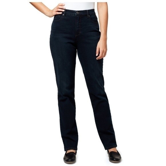 Gloria‎ Vanderbilt Amanda Jeans Size 8 or 18 - Picture 1 of 12